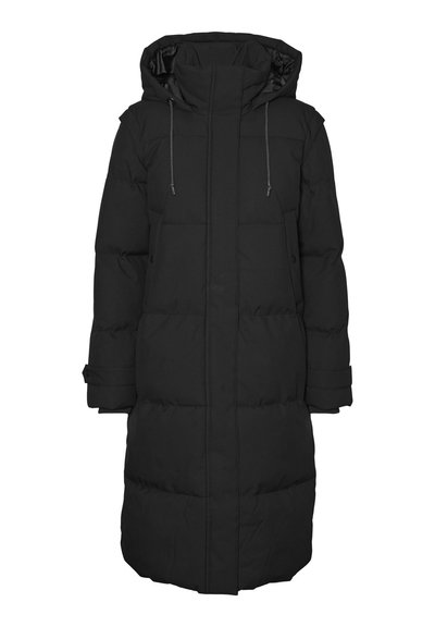 Vero Moda VMMARGARET LONG COAT - Wintermantel - black/zwart - Zalando.nl