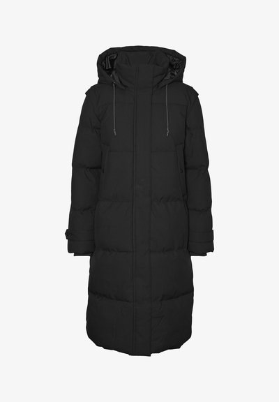 Vero Moda VMMARGARET LONG COAT - Wintermantel - black/zwart - Zalando.nl