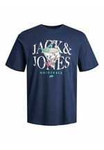 JACK & JONES JORCOBIN T-Shirt SS Crew Neck JNR, Blanc éclatant