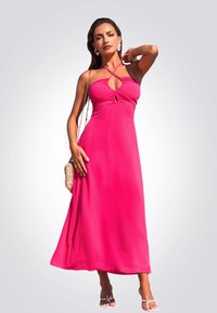 Cupshe Robe de jour - neon pink