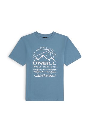 JACK  - T-shirt med print - mozart blue
