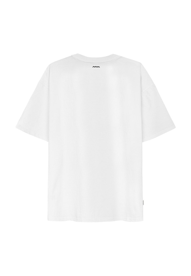 Surf Inc. LOGO - Print T-shirt - paper white/white - Zalando