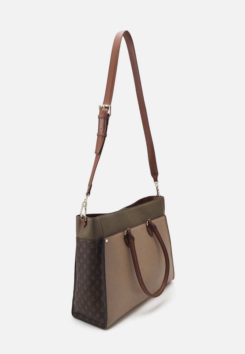 Steve Madden BMARIO - Tote bag - taupe multi/off-white - Zalando 