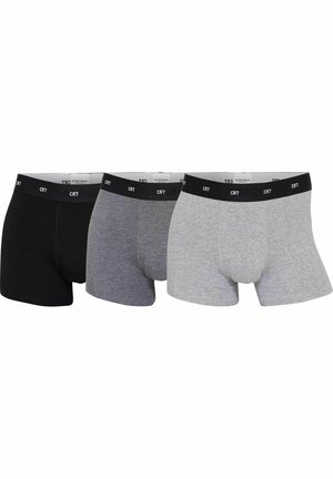 BAMBOO, TRUNK 3-PACK FSC - Underkläder - light grey/black/dark grey