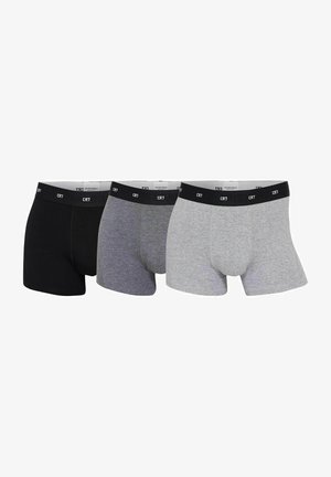 Cristiano Ronaldo CR7 BAMBOO, TRUNK 3-PACK FSC - Trunks - light grey/black/dark grey