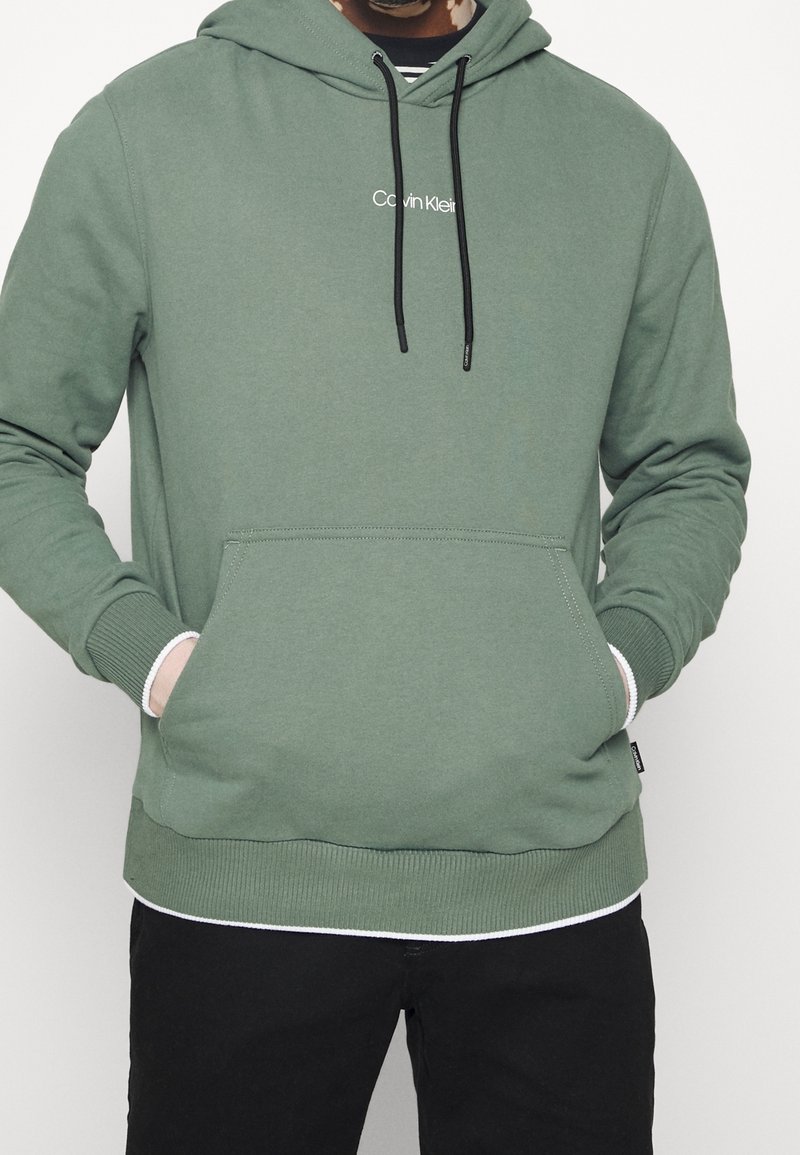 Calvin Klein Felpa con cappuccio - light green