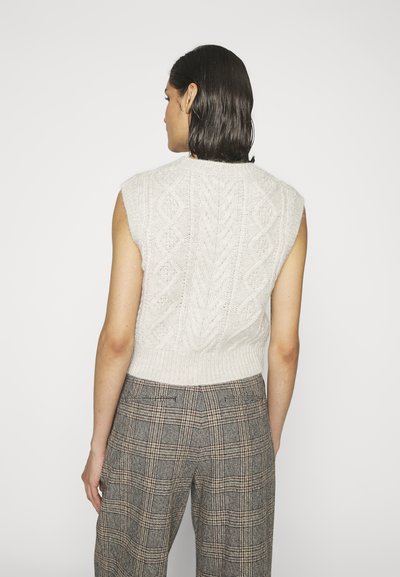 rag & bone BRODY VEST - Μπλούζα - light grey
