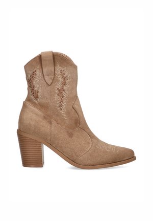 ZEIST - Botines con plataforma - taupe