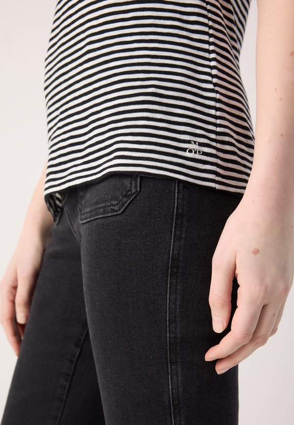 SHORT SLEEVE ROUND NECK STRIPED - Print T-shirt2