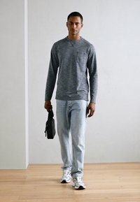 INDICODE JEANS Topper langermet - navy
