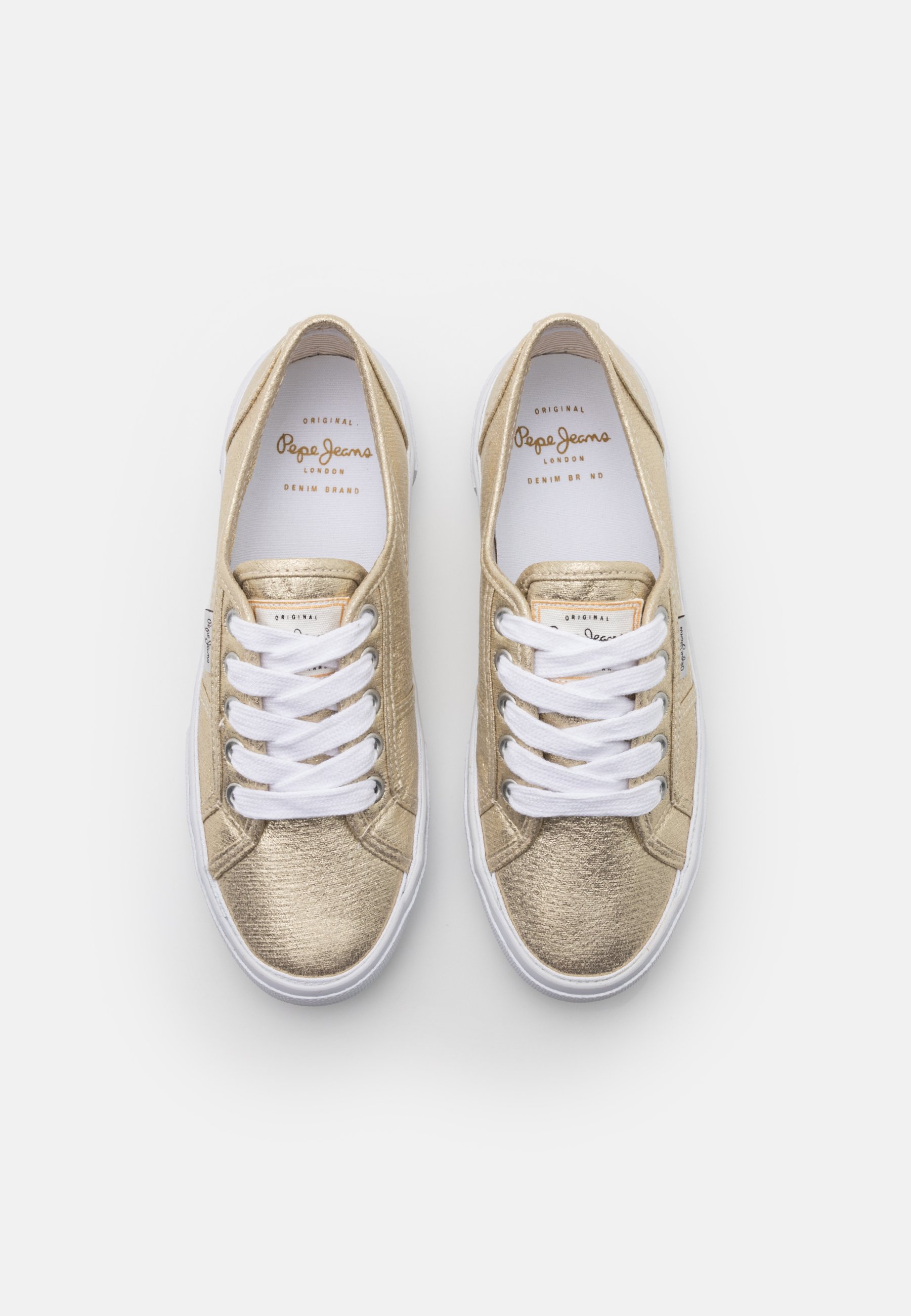 Pepe Jeans ABERLADY SHINE - Zapatillas - gold/dorado - Zalando.es