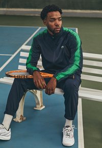 Lacoste Sport - TRACKSUIT MEDVEDEV SET - Trainingspak - navy blue/calathea Miniatuurafbeelding 1