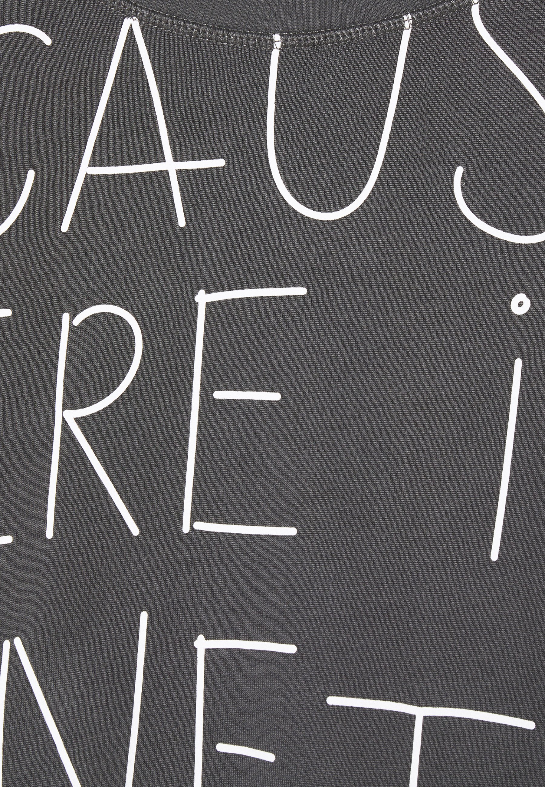 Ecoalf BECAUSE HANDWRITTEN WOMAN - Sudadera - asphalt/gris - Zalando.es