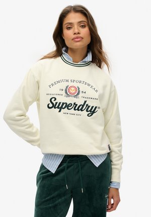 COUNTRY CLUB LOOSE CREW  - Sweatshirt - off white