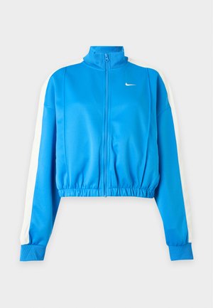 Nike Sportswear, Cipzáras pulóver - photo blue/sail