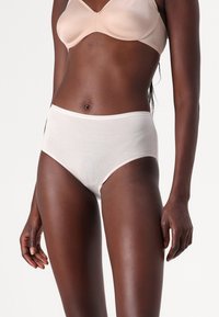 Schiesser 2 PACK ESSENTIALS - Briefs - weiss/taupe