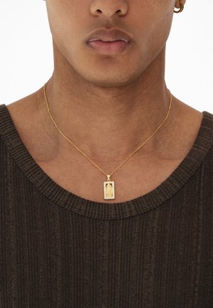 GUADALUPE TAG UNISEX - Necklace - gold-coloured
