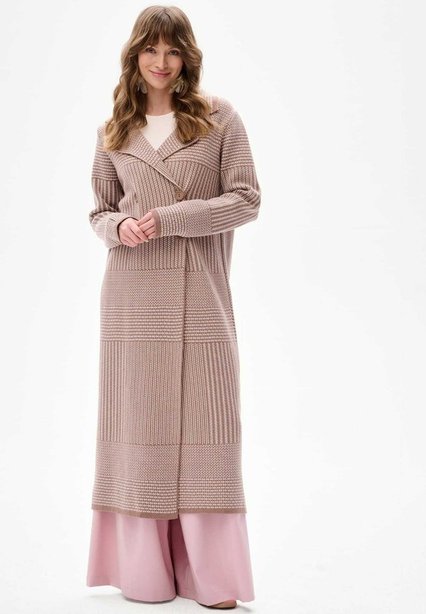 KLARA - Klassischer Mantel - beige