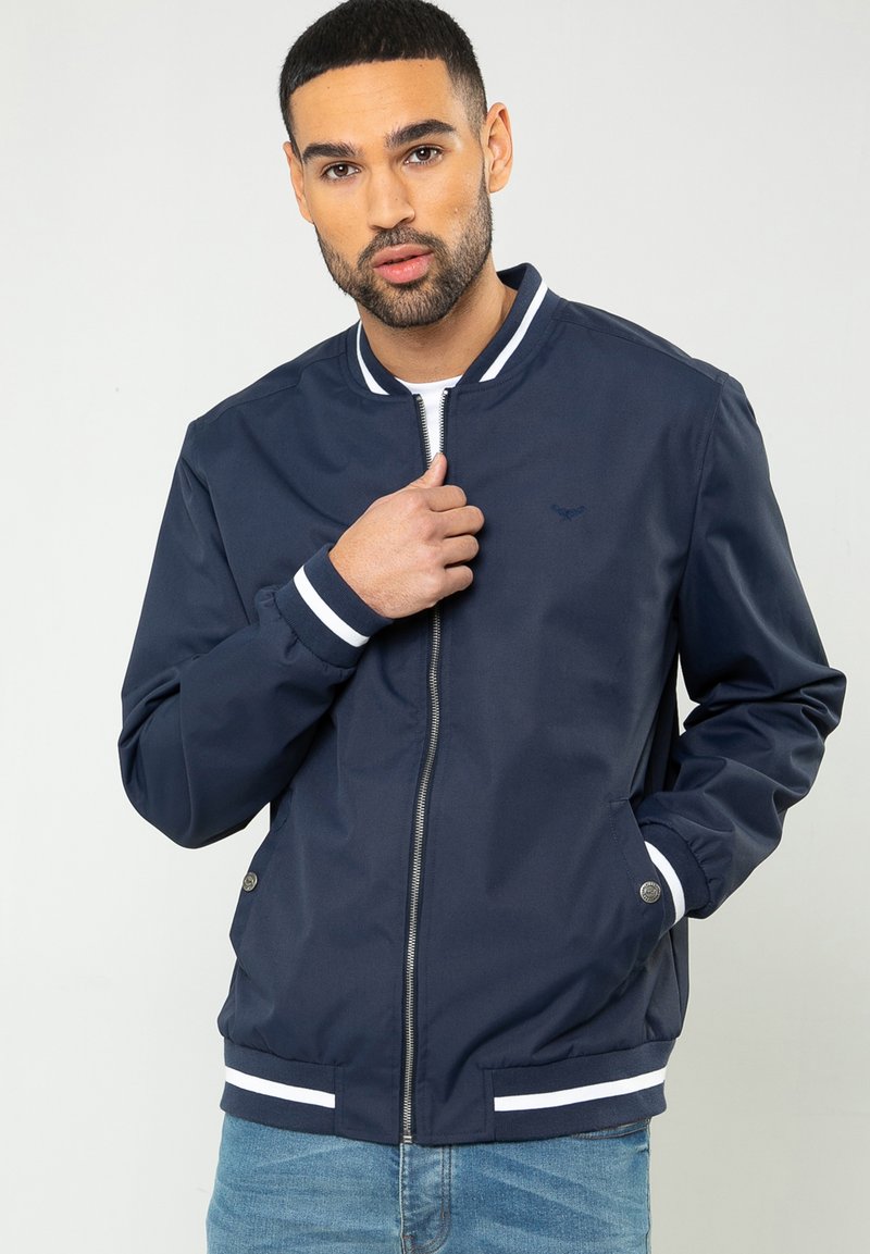 Threadbare - Bomber Jacket - blau, Enlarge