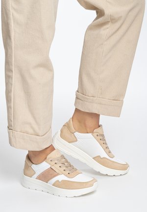 NEW YORK SNEAKER BEACH STRAWBERRY - Sneaker low - beige