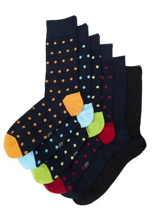 6 PACK CREW FANCY GIFT BOX - Socken - pois assortment