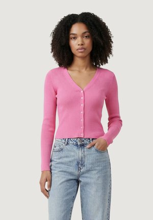 MIST LIFE V-NECK  - Cardigan - pink
