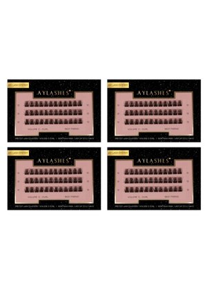 AYLASHES KÜNSTLICHE WIMPERN PRE CUT WIMPERN  BUNDLE (8MM-10MM-12MM-14MM-16MM) - False eyelashes