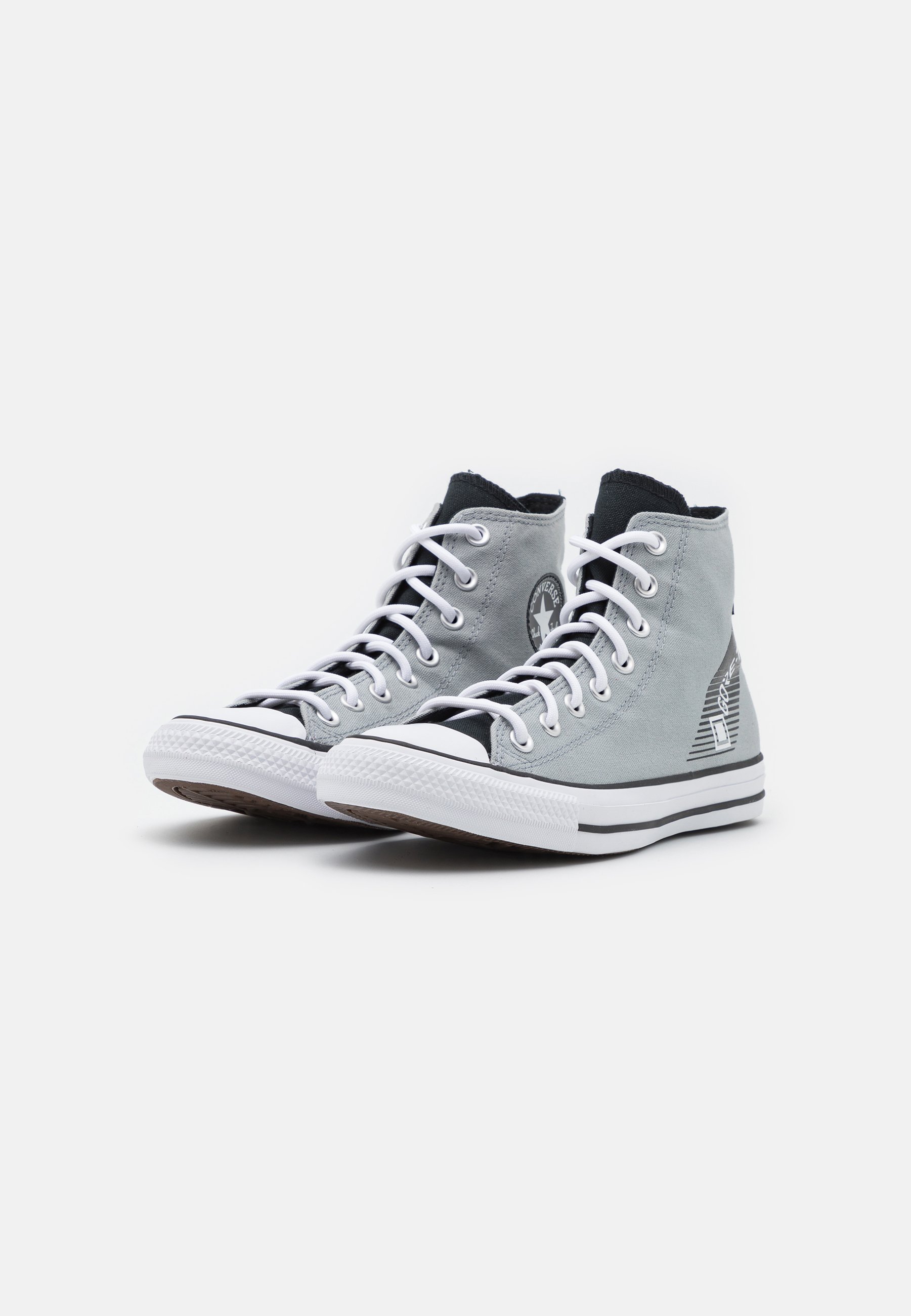 converse chuck taylor hi trainers in triple white