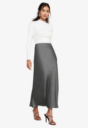 BIAS CUT-REGULAR FIT - Maxinederdele - mink