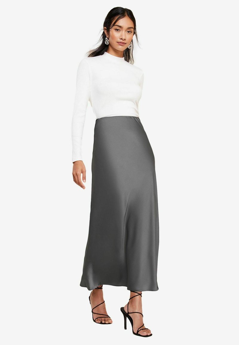 Friends Like These BIAS CUT-REGULAR FIT - Maxi szoknya - mink
