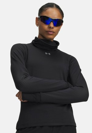 Under Armour, VELOCITI COLD WEATHER LAYER - Блуза с дълги ръкави - ultimate black