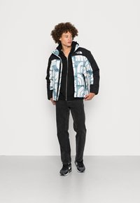 The North Face INSULATED JACKET - Casaco de inverno - goblin blue woodblock