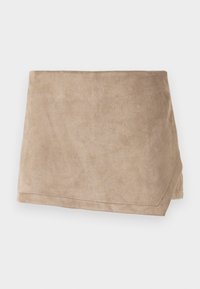 ONLINA SUEDE SKORT - Minigonna - caribou