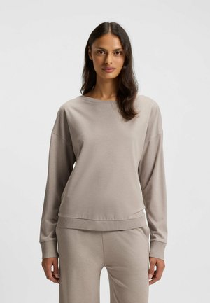 Sweatshirt - light beige two