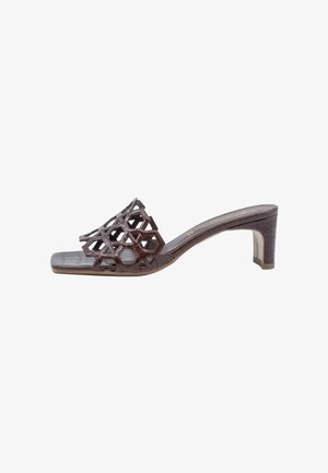 Bianca Di, SALIMA - Ciabattine con tacco - brown