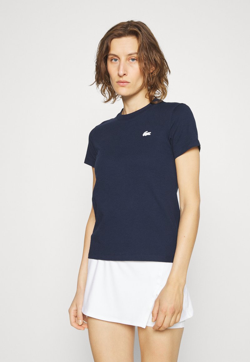 Lacoste Sport - CLASSIC - Sports T-shirt - navy blue, Enlarge
