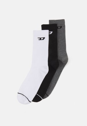 CREW LIGHT SOCKS 3 PACK - Calcetines - schwarz