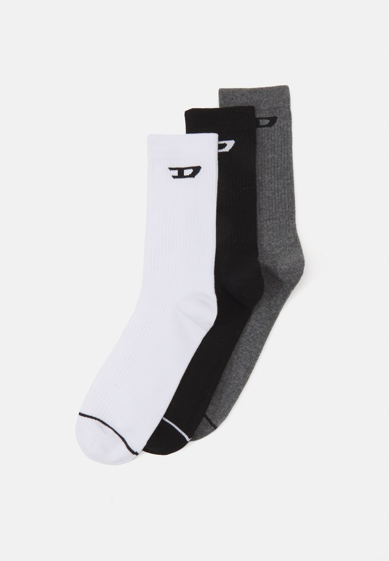 Diesel CREW LIGHT SOCKS 3 PACK - Calcetines - schwarz