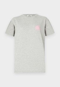 SOFT SINGLE DASSEL TEE - Jednoduché tričko - light grey melange