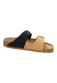 Birkenstock Mules - black brown multi