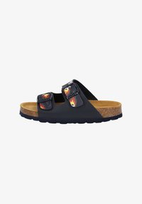 Selected, blau soccer flames