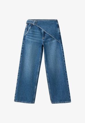 Mango Kids, KID - Relaxed fit jeans - dark blue