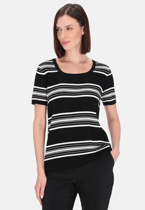 T-shirts print - black/offwhite