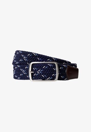 Hackett London, Gevlochten riem - navy