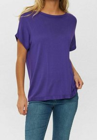 Nümph Jednoduché tričko - purple