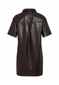 VILA VIELANA - Abito a camicia - coffee bean