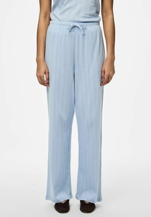 PCMARIE POINTELLE - Pantaloni - cashmere blue