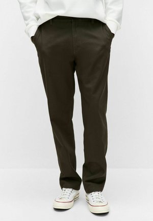 BONDELID, JAMES CHINOS - Pantalon classique - dark olive