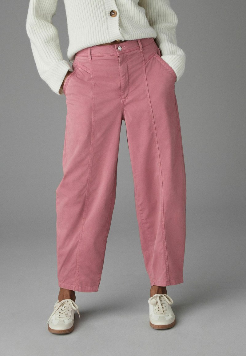 Next BARREL - Jeans Tapered Fit - pink