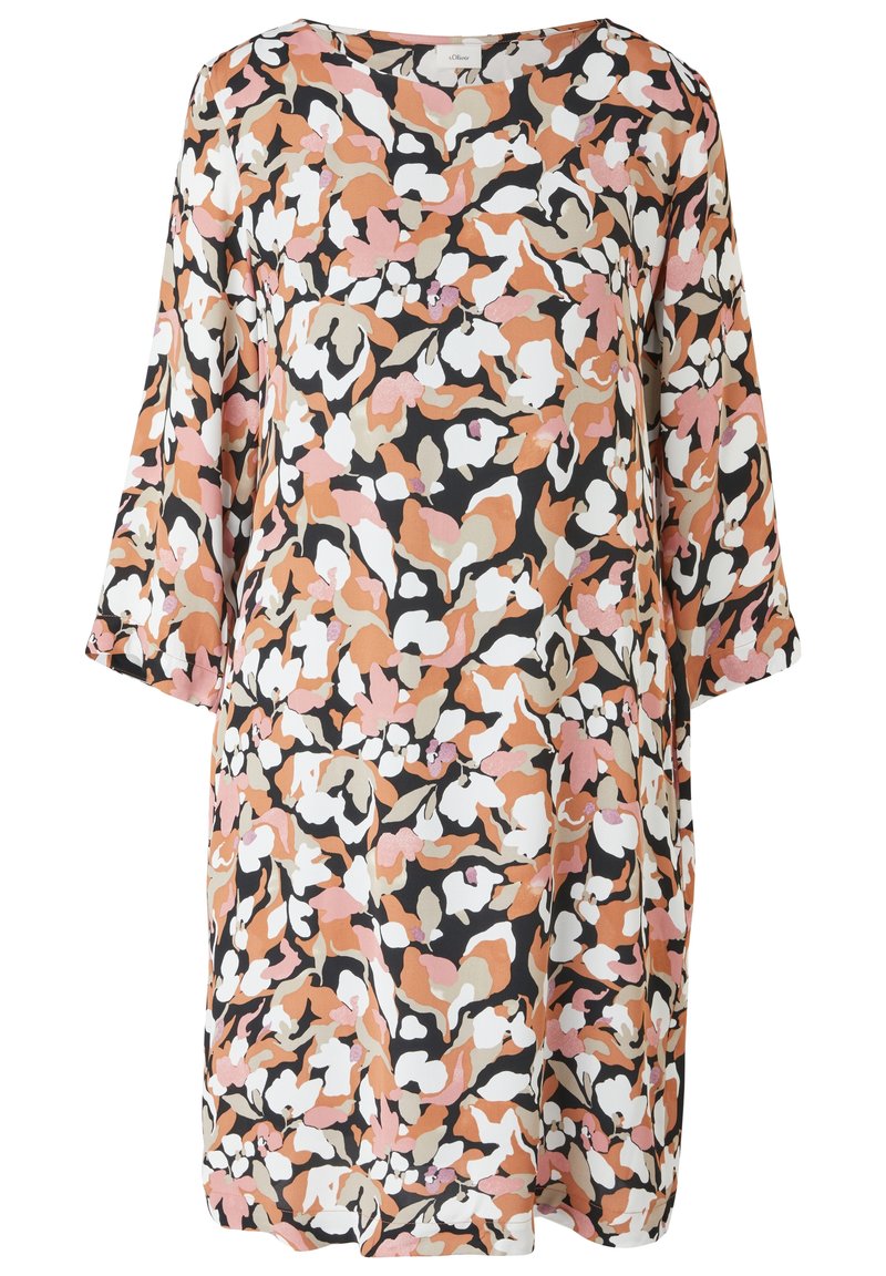 s.Oliver BLACK LABEL Jurk antraciet gemêleerd s.Oliver BLACK LABEL Jurk antraciet gemêleerd